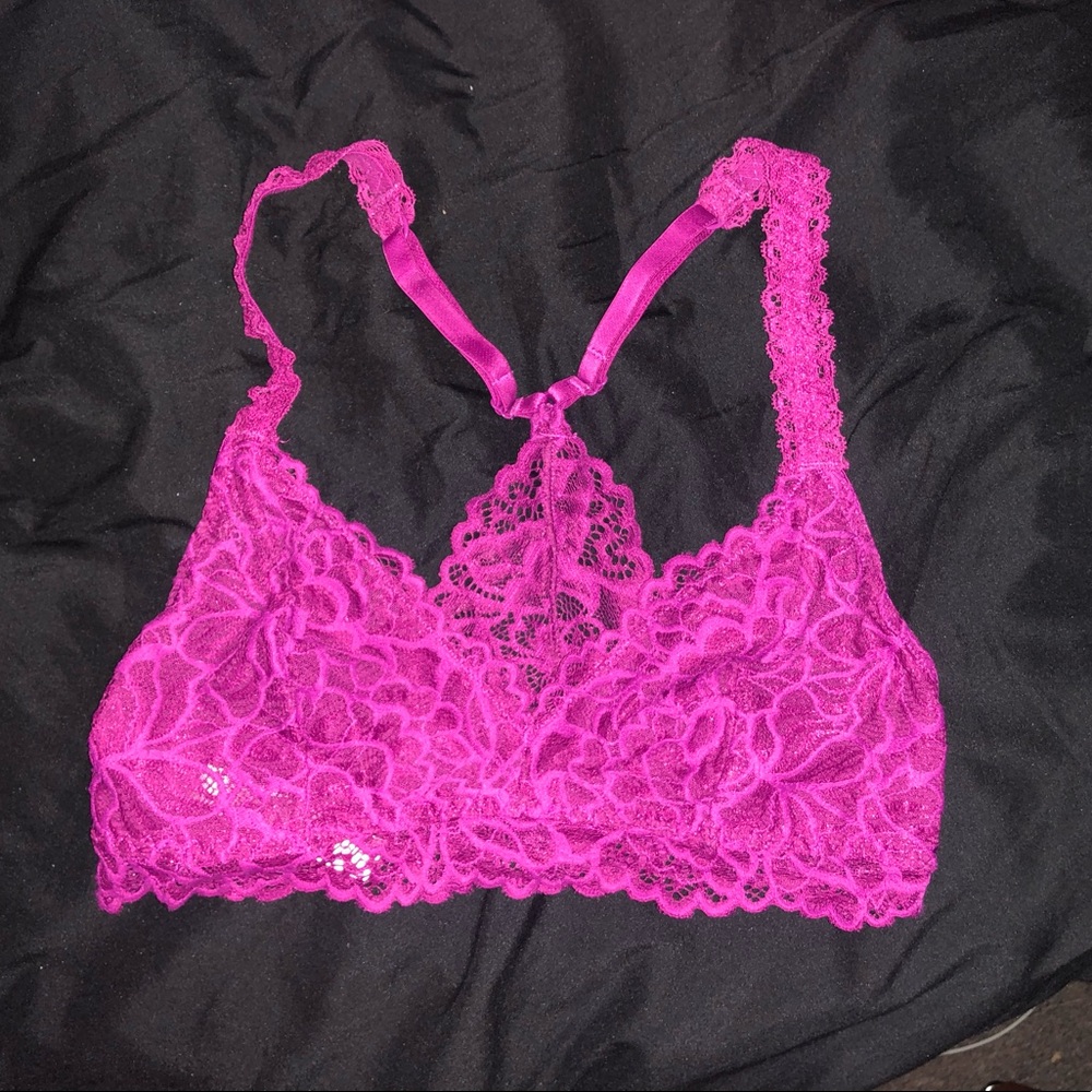 Pink bralette